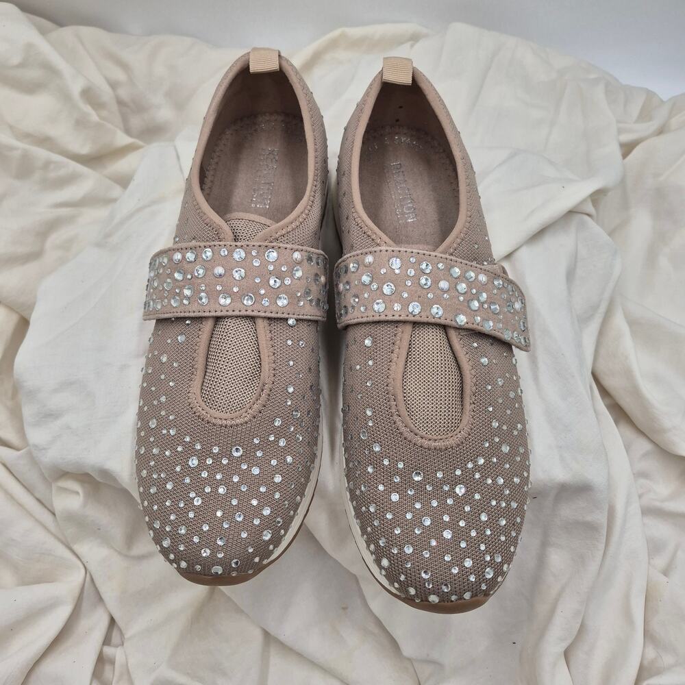 New Kenneth Cole Reaction Cameron Mary Jane stretch knit upper slip-on Size 11